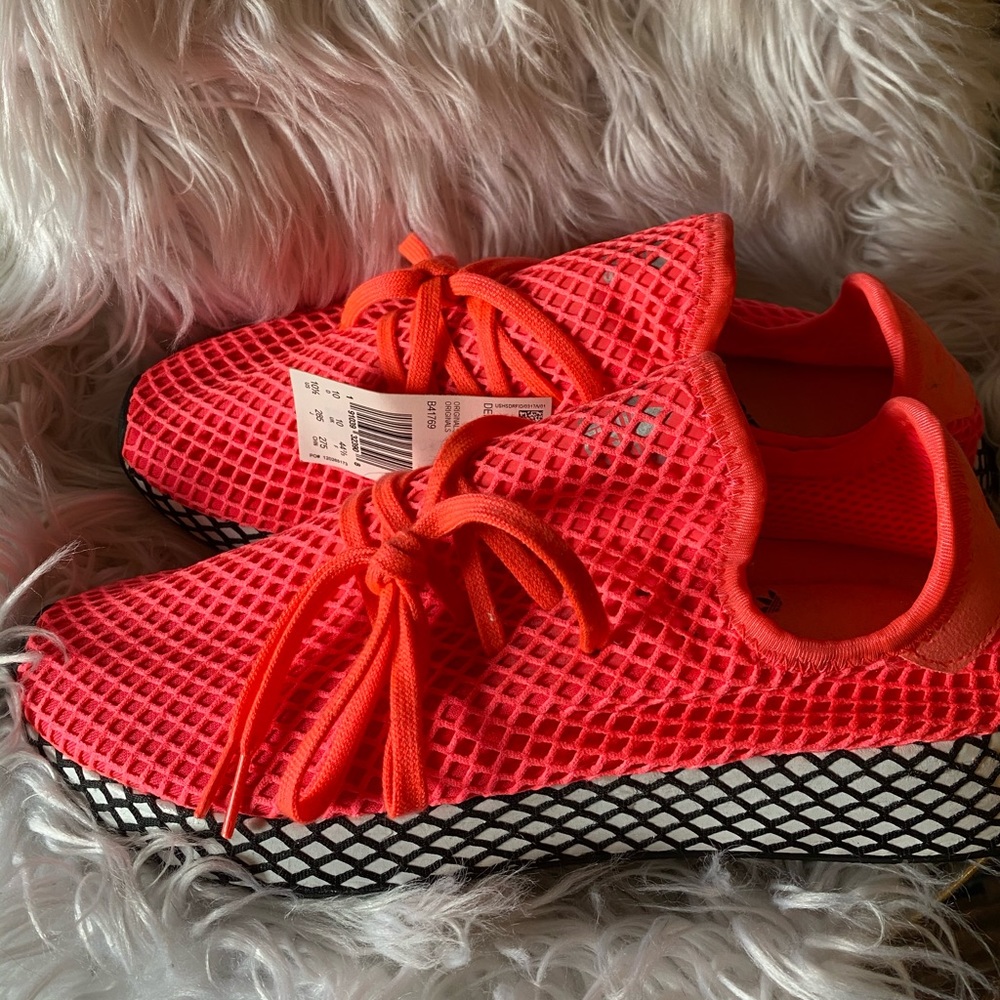 Adidas Neon Orange Sneaker 10.5